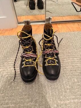Grenson x House of Holland Vivid Combat Hiker Boots
